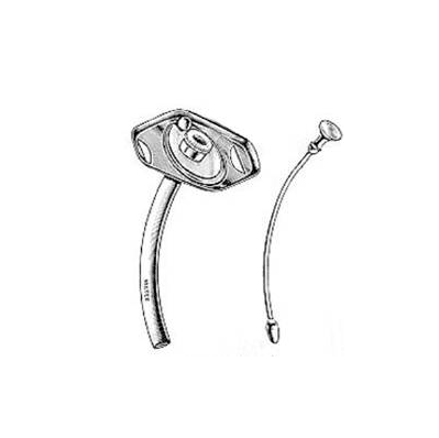 Tracheostomy Tube, Size 6, 7 mm ID x 10 mm OD x 8.9 cm