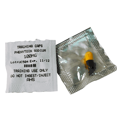 Training, Capsules, Phenytoin Sodium, 100mg