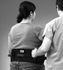 Transfer and Walking Belt, with 28" to 52" Waist, 6 Handles and 4" Rear Band Quick-Release Buckle, Color Green/Black, Sold as Each by Posey<br>For more info, scroll to bottom of the page