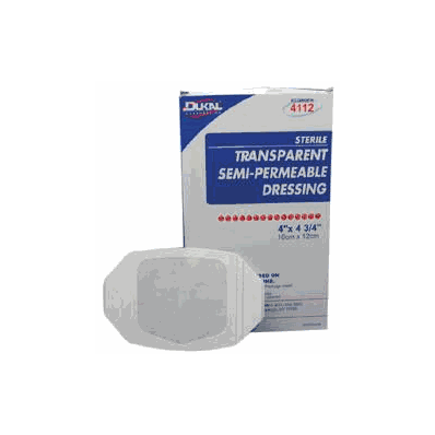 Transparent Dressing 4 X 4-3/4 Inch - Dressin