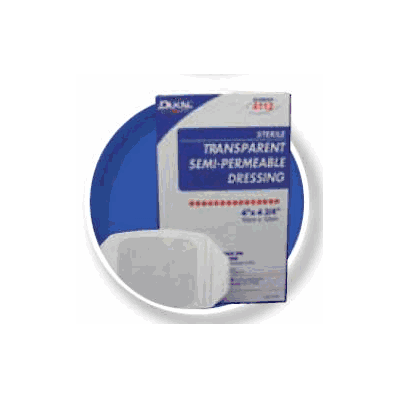 Transparent Dressing Film 2-3/8 X 2-3/4 Inch
