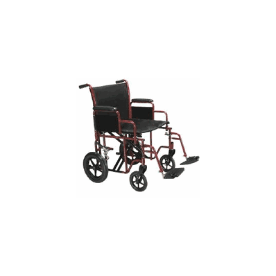 WheElchair, Bariatric Swft Blu 22" (1/Cs) -
