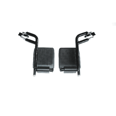Transport Chair Footrest, color Black