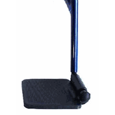Transport Chair Footrest, color Blue
