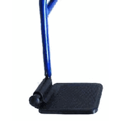 Transport Chair Footrest, color Red