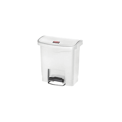 Trash Can, 4 galloon Rectangular with Step On