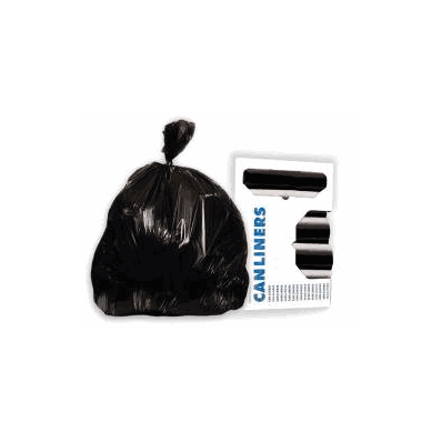 Trash Can Liner Black 40 To 45 Gallon 40 X 46