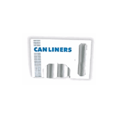 Trash Can Liner Natural 60 Gallon 38 X 60 Inc