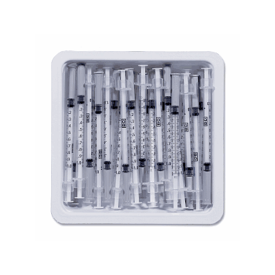 Tray, Allergist, 1ml, 26gx1/2", Precision - M