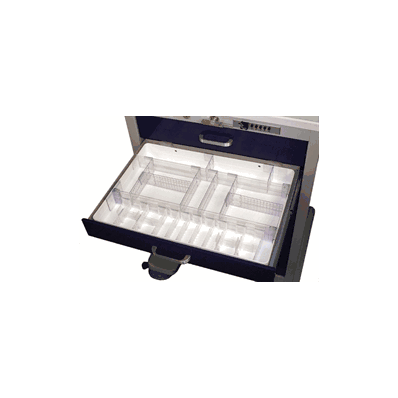 TRAY, DIVIDER, ANESTHESIA, UNICART