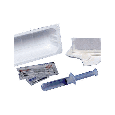 Tray, Foley Insertion, 10ml Syr, Bzk Swabs