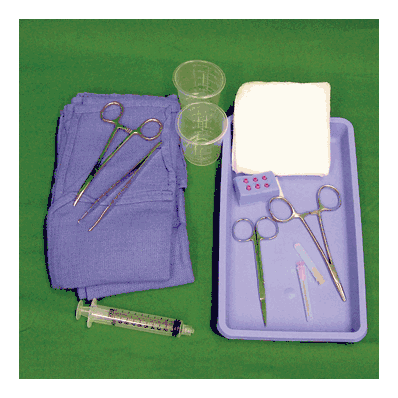 Tray, Laceration - Medline