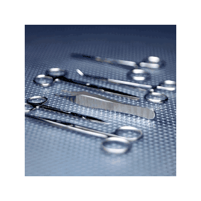 Tray, Scissor, Sharp / Blunt, Rigid, Tyvek Ld