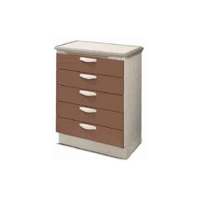 Treatment Cabinet 5 Drawer - Cabinet, Trtmt N