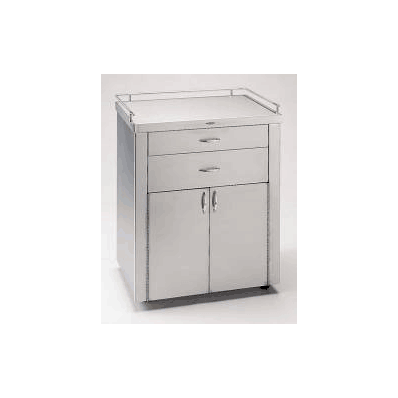 Treatment Cabinet Stainless Steel 2 Drawers -
