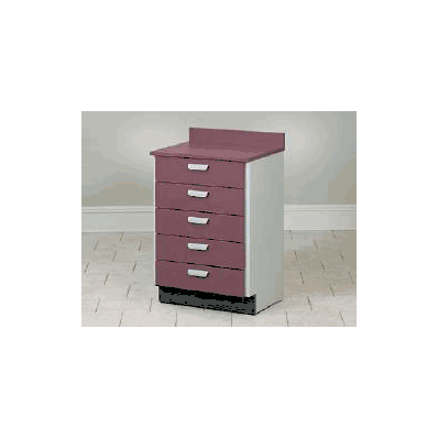 Treatment Cabinet Wall / Floor Mount 5 Drawer