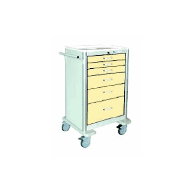 Treatment Cart Aluminum 24-1/4 X 29 X 44-3/4