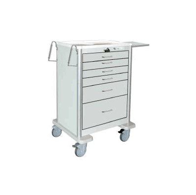 Treatment Cart Aluminum 24.25 X 31.5 X 41.75