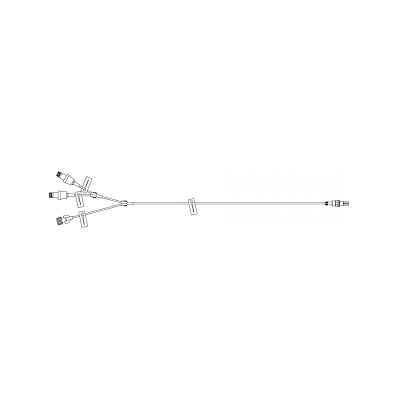 Tri-leg Microbore Extension Set By Hospira -