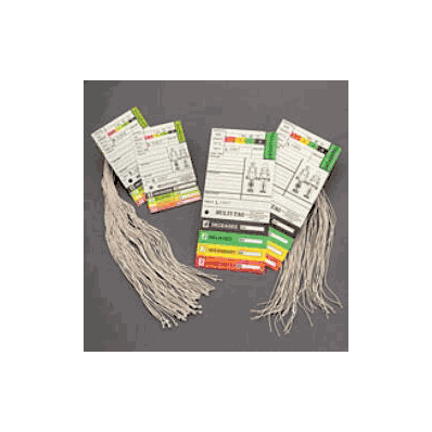 Triage Tag 4 X 8.5 Inch, Large - Tag Combo Ki