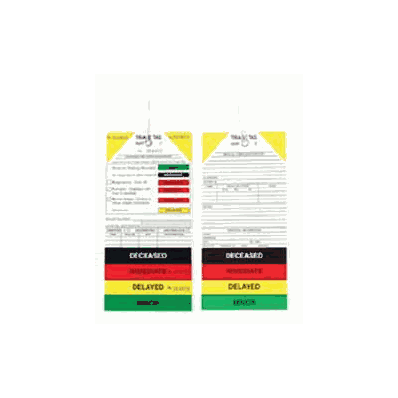 Triage Tag - Tag, Triage Ca Decontam (400/Bx)
