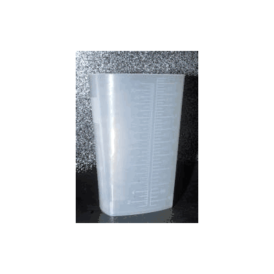 Triangular Graduated Container Polypropylene