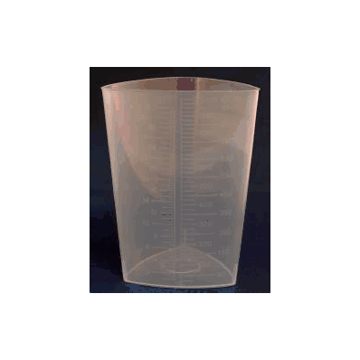 Triangular Graduated Container 32 oz.M