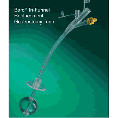 Triple Replacement Gastrostomy Tube, 24 Fr.