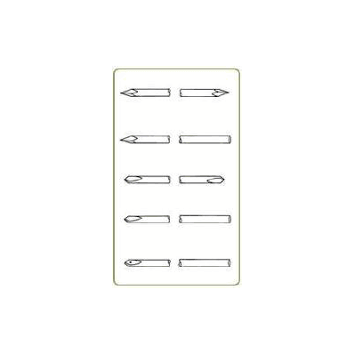 Trocar, K-wire Dbl End 6"X.062 (6/Pk) - - Te