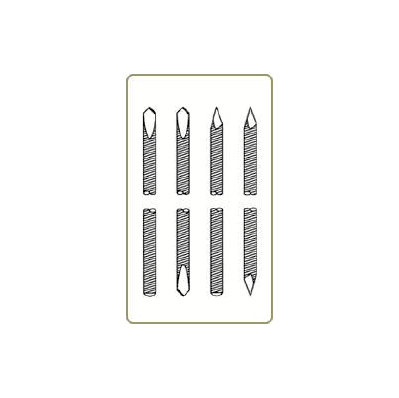 Trocar, K-wire Diamond Threaded .035 (6/Pk) -