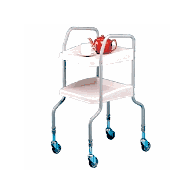 Trolley Cart With Two Trays By Sammons And Pr
