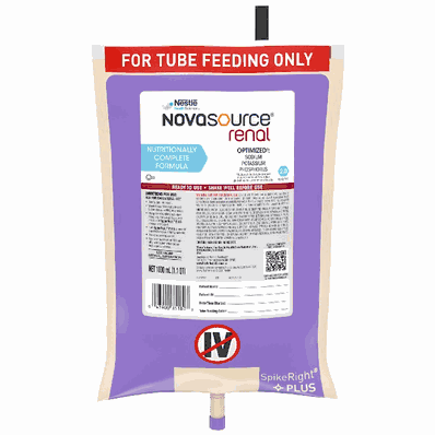 Tube Feeding Formula, 2000 Calories, Unflavored, 1000 mL Serving