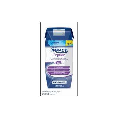 Tube Feeding Impact Peptide 1.5 Unflavored 2