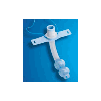 Tube, Trach Blueline Dbl CufF Adlt Sz9 - - S