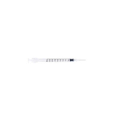 Tuberculin Syringe Invirosnap 1 Ml 25 Gauge 5