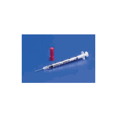 Tuberculin Syringe With Needle Monoject 1 Ml
