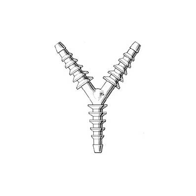 Tubing Connector, 6 in 1 Y Connector, NON STERILE