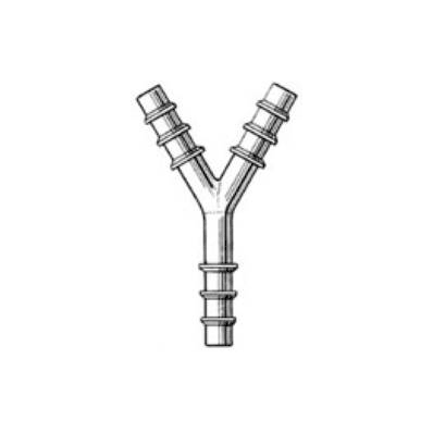 Tubing Connector - Connector, Y 1/4" Bulk N/S