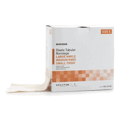 Tubular Support Bandage, Size E, 3-1/2" x 11 Yard