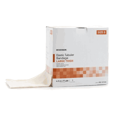 Tubular Support Bandage, Size G, 4-1/2" x 11 Yard