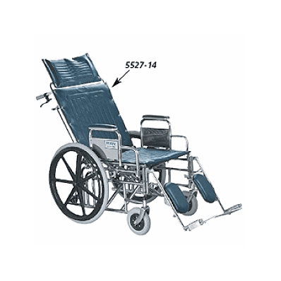 Tuffy Wide Reclining Wheelchair By Patterson
