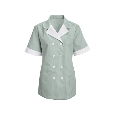 Tunic, Double Breasted Womens Hngrn Stripe L