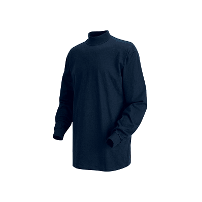 Turtleneck, Mock, L / S, Vf, Navy Xl - Medlin