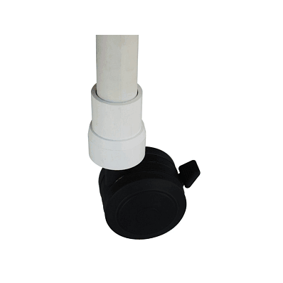 Twin Nylon Casters - Caster, Twin Nylon, 3in