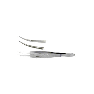 Tying Forceps Jaffe Tweezer Type Curved 4 Inc
