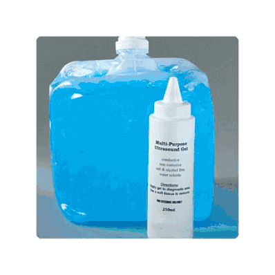 Ultrasound Gel, 5 Liter Cube, BLUE