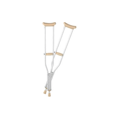 Underarm Crutch Carex Aluminum Adult 250 Lbs