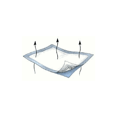 Underpad Maxiflo 30 X 36 Inch Fluff / Polyme