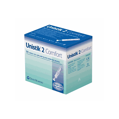 Unistick 2 Comfort Safety Lancets - Lancet, U