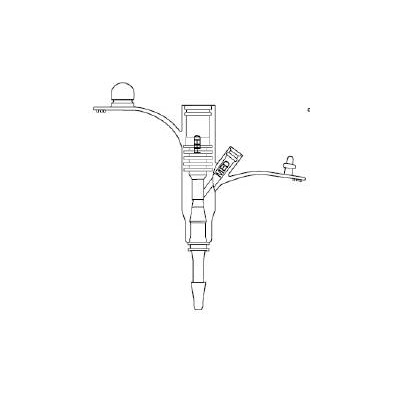 Universal Feeding Adapter, 24 Fr. MIC PEG